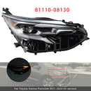 2021-2024 Toyota Sienna conduziu farol esquerdo + direito 81150-08130 81110-08130-40