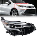 2021-2024 Toyota Sienna Led oikea ajovalokokoonpano 81110-08130 8111008130 Matkustajan puoli-1