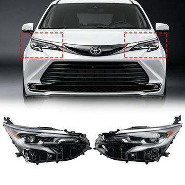 2021-2024 Toyota Sienna Led Vasen+Oikea Ajovalo 81150-08130 81110-08130