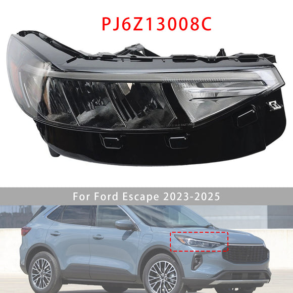 2023-2025 Ford Escape conjunto de farol LED esquerdo + direito PJ6Z13008D PJ6Z13008C