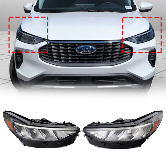 2023-2025 Ford Escape conjunto de farol LED esquerdo + direito PJ6Z13008D PJ6Z13008C