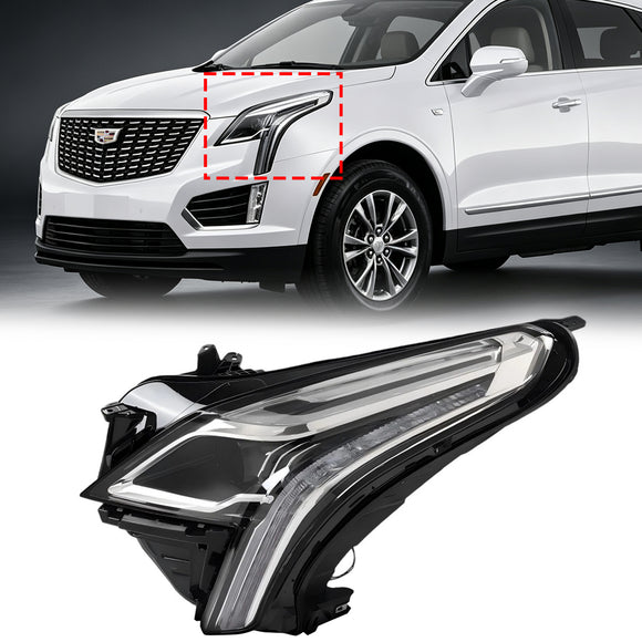 Cadillac XT5 2020-2023 Conjunto de faros LED izquierdo 84849607
