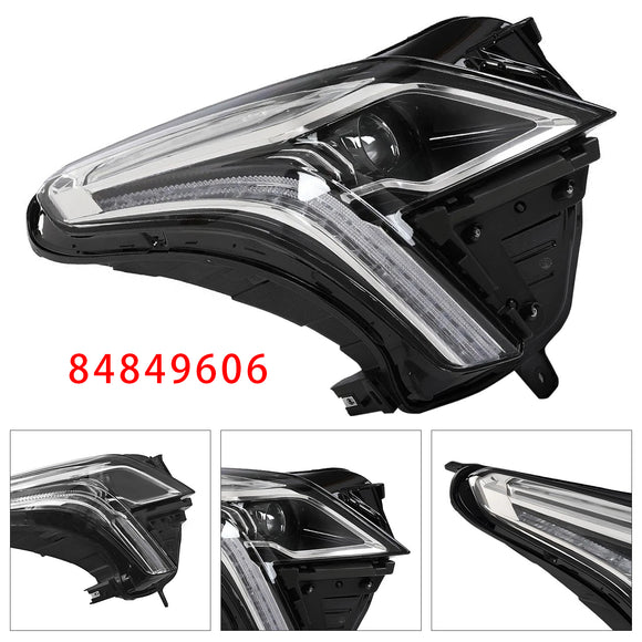 2020-2023 Cadillac XT5 links + rechts LED-koplampmontage 84849607 84849606