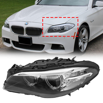 2014-2017 BMW 5 Series F10/F18 Etuvasen HID Xenon ajovalo W/O AFS 63117343905