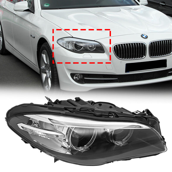 BMW 5 Series F10 / F18 2014-2017 Front Right HID Xenon Headlight W/O AFS 63117343906