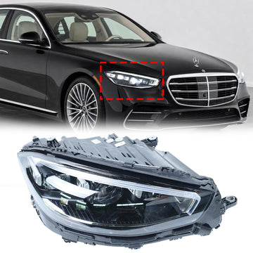 2021-2023 Mercedes-Benz S-Klasse S580 Rechts LED-koplampmontage A2239065004 2239065004