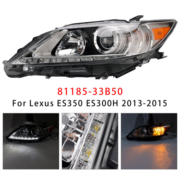 2013-2015 Lexus ES350 ES300h Left+Right HID Xenon Headlight 81185-33B50 81145-33B50