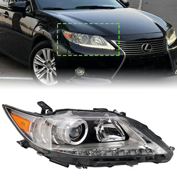 Lexus ES350 ES300h 2013-2015 Right HID Xenon Headlight Assembly 81145-33B50 With Ballast & Bulb