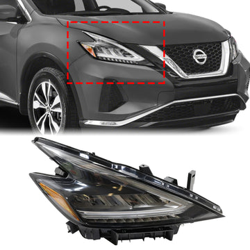 Nissan Murano 2019-2021 farol dianteiro direito LED 260109UF0D