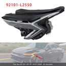 2025-2026 Kia K5 LXS/EX/GT esquerda+direita conjunto de farol LED 92101-L2550 92102-L2550-15