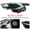 2025-2026 Kia K5 LXS/EX/GT esquerda+direita conjunto de farol LED 92101-L2550 92102-L2550-16