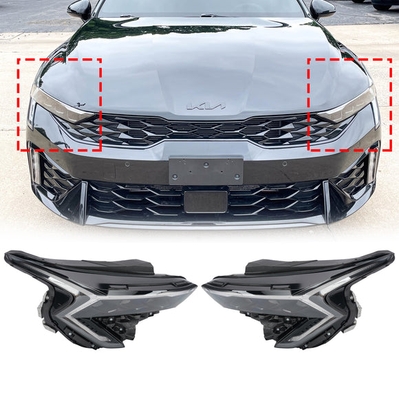 2025-2026 Kia K5 LXS/EX/GT esquerda+direita conjunto de farol LED 92101-L2550 92102-L2550