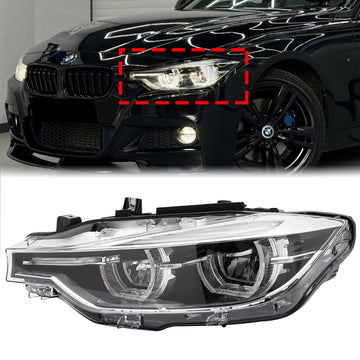 BMW 3 Serie F30 F31 2016-2019 Links LED-koplamp zonder AFS 63117419633 63117419629 8738715