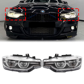 2016-2019 BMW 3-serie F30 F31 links + rechts LED-koplamp zonder AFS 63117419633, 63117419634