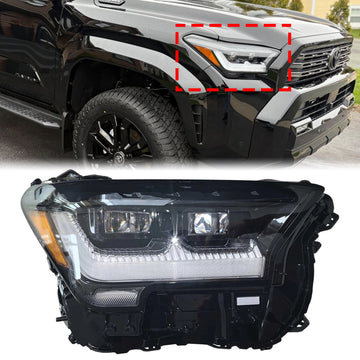 Toyota 4Runner TRD 2025-2026 Oikea LED-ajovalokokoonpano 81140-35661 8114035661
