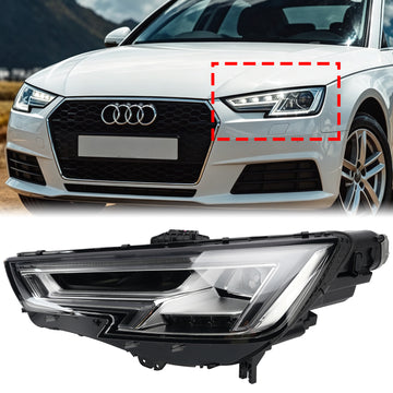 2015-2018 Audi A4 B9 LED-ajovalo vasen 8"W0941773B