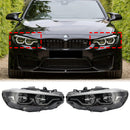 2017-2020 BMW serii 4 F32 F33 LCI M3 F80 M4 F82 Ikon Reflektory biały żółty 6 pinów RHD-1