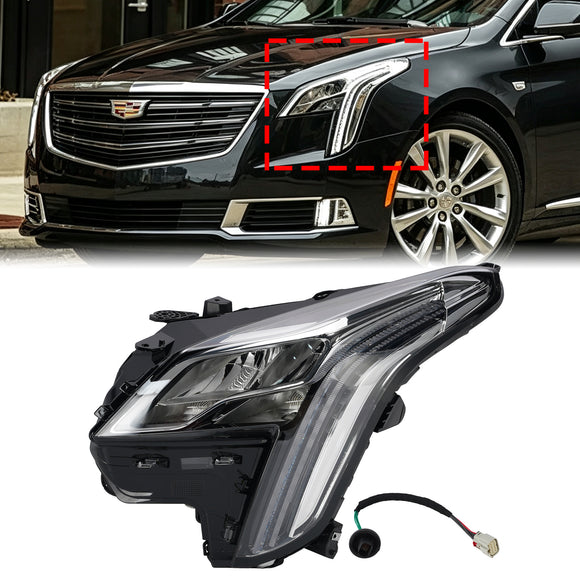 2018–2019 Cadillac XTS Links + Rechts LED-Scheinwerfer 84469439 84469440