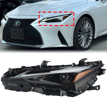 2021-2023 Lexus IS300 IS350 linker bi-LED-koplampmontage 81185-53A00 8118553A00 bestuurderszijde