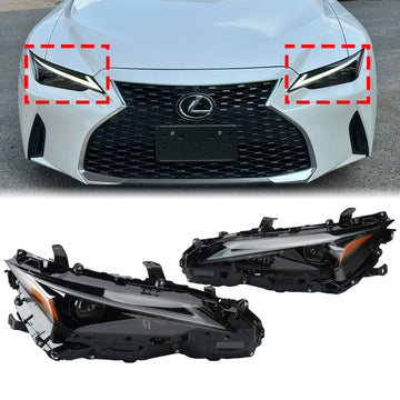 2021-2023 Lexus IS300 IS350 Ensemble de phare bi-LED gauche  &  côté droit 81185-53A00 81145-53A00