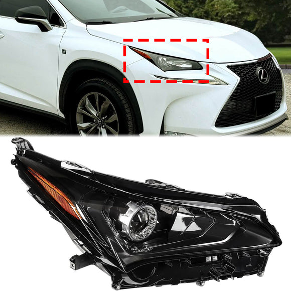 2018-2021 Lexus NX NX200t NX300 NX300h Links + Rechts LED-Scheinwerfer 81070-78190 81140-78190
