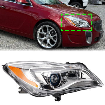 Buick Regal 2014-2017 HID Xenon Ensemble de phare côté passager droit 13426668 GM2503440