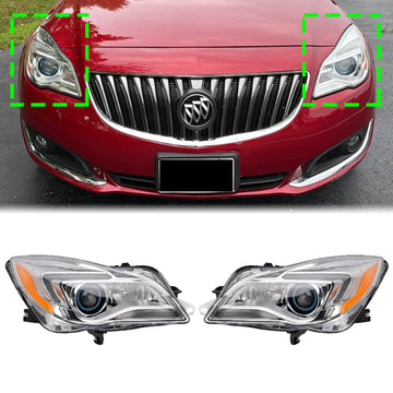 2014-2017 Buick Regal HID Xenon conjunto de faro izquierdo + derecho 13426667 13426668