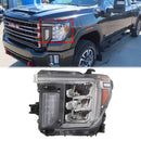 2020-2023 GMC Sierra 2500 3500 HD Conjunto de faros delanteros LED izquierdo+derecho 86788463 86788464-17