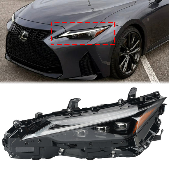 2021-2025 Lexus IS300 IS350 Faro triple izquierdo + derecho 81185-53A40 8114553A40