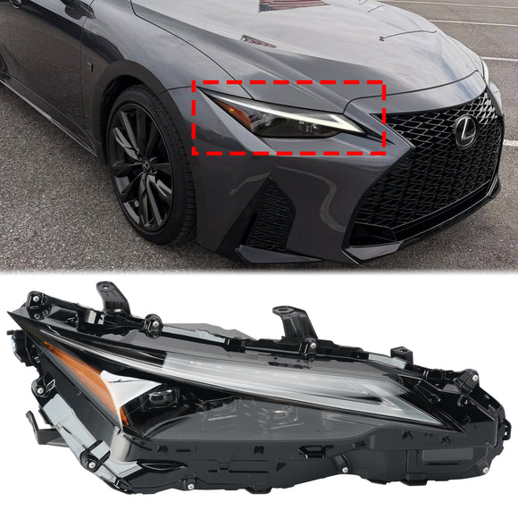 2021-2025 Lexus IS300 IS350 Faro triple izquierdo + derecho 81185-53A40 8114553A40