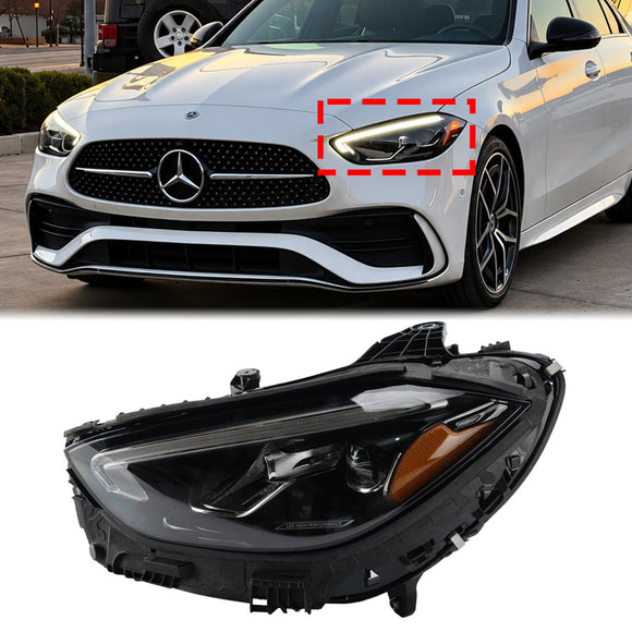Mercedes-Benz C-Klasse (2022–2024) W206 Links+Rechts LED-Scheinwerfer 2069063905 2069064005