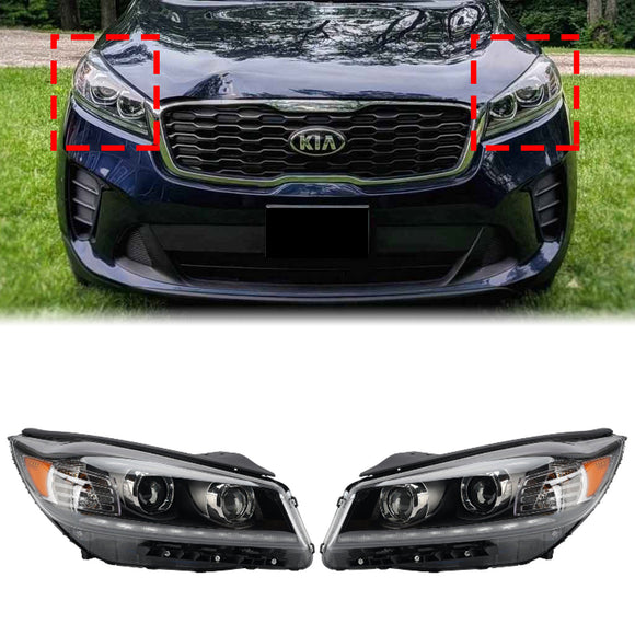 Faro alogeno Kia Sorento sinistro+destro 2019-2020 92101-C6510 92102-C6510