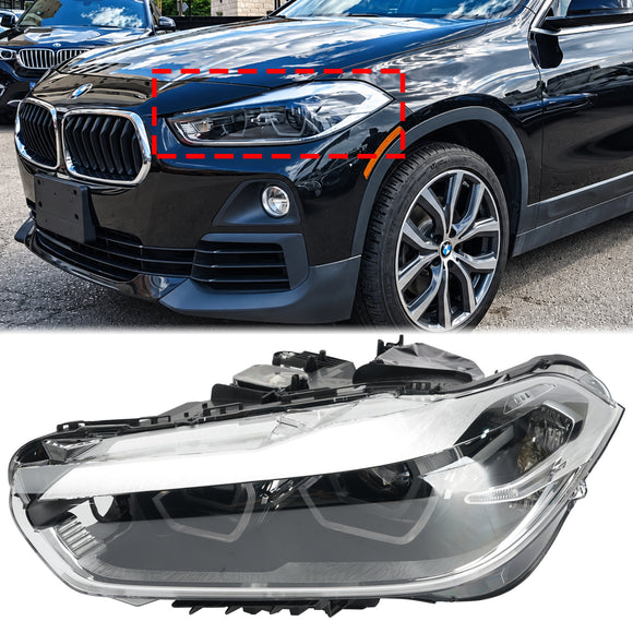 2018-2021 BMW X2 F39 Conjunto de faros LED izquierdo 63117489233