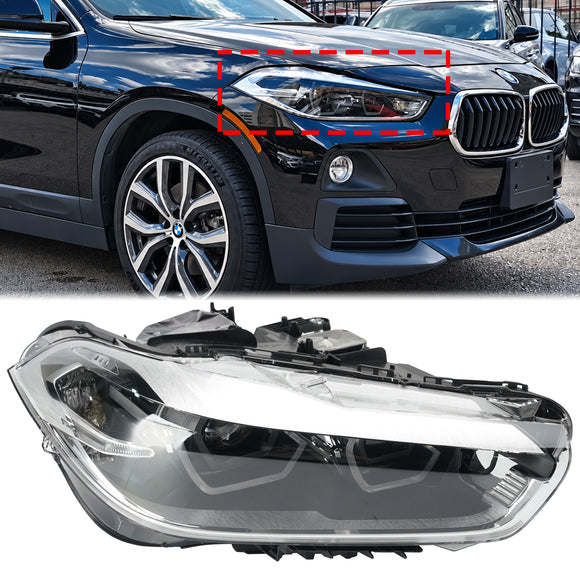 2018-2021 BMW X2 F39 Conjunto de faros LED 63117489233 63117489234