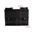 2022-2025 Voor Jeep Wagoneer/Grand Wagoneer Radiator Sluitermontage Met Motor 68425775AD 68425775AC-2