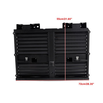 2022-2025 Front Jeep Wagoneer / Grand Wagoneer Radiator Shutter Assembly W/ Motor 68425775AD 68425775AC - 0