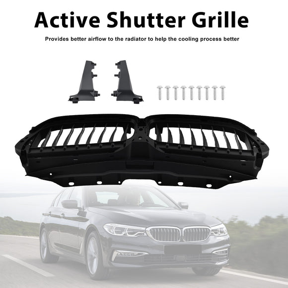 2017-2020 BMW 5-serie G30 G31 Främre Active Shutter Grille 51747497279 51137497281