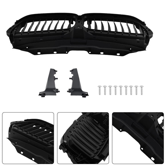 2017-2020 BMW 5-serie G30 G31 Främre Active Shutter Grille 51747497279 51137497281