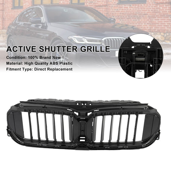 2021-2023 BMW Serie 5 G30 G31 Radiador delantero Rejilla activa Obturador de aire con motor 51119498612