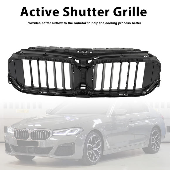 2021-2023 BMW Serie 5 G30 G31 Radiador delantero Rejilla activa Obturador de aire con motor 51119498612
