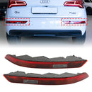 2018-2021 Audi Q5 Rear Left+Right Side Lower Tail Brake Bumper Light 80A945069 80A945070-1
