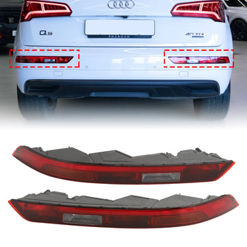 2018-2021 Audi Q5 Rear Left+Right Side Lower Tail Brake Bumper Light 80A945069 80A945070
