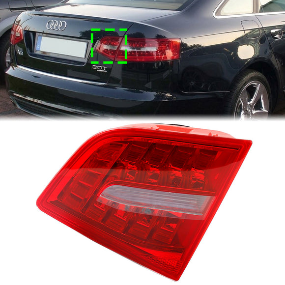 2009–2011 Audi A6 C6 Limousine, 4 Stück Innen- und Außenkoffer-LED-Rücklichtlampe 4FD945093B 4FD945094B