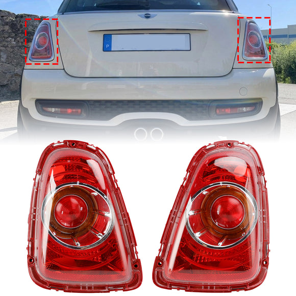 Mini R56 LCI / R57 LCI / R58 / R59 2010-2015 Rear Left + Right Tail Light 63217255909 63217255910