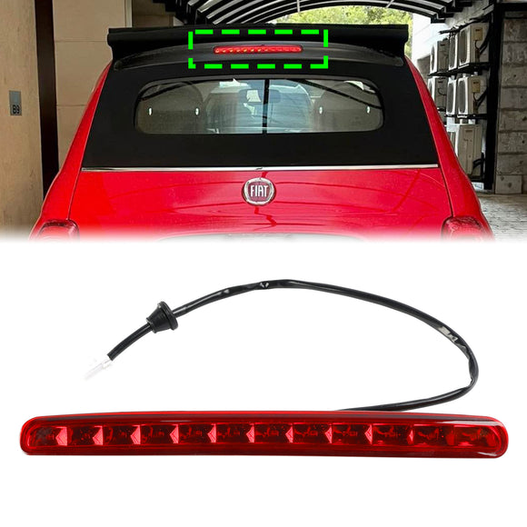 2009-2018 FIAT 500 CONVERTIBLE Feu stop arrière à montage élevé 68140780AA 77365246