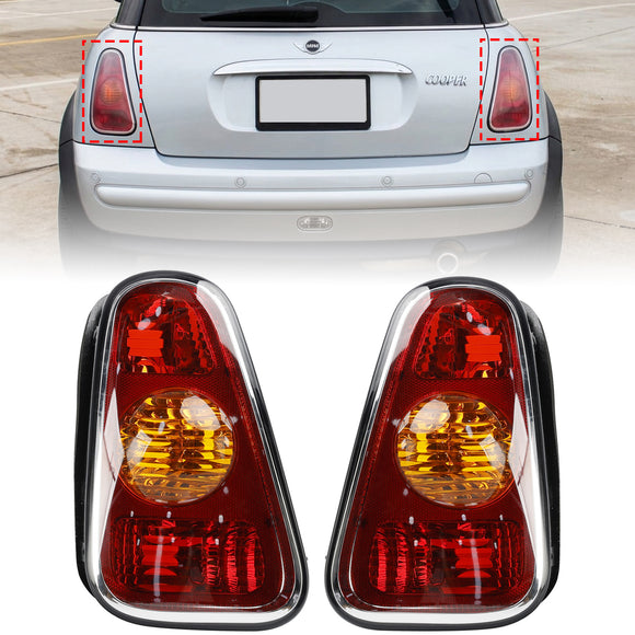 2001-2004 MINI R50 R53 Pair Rear Left+Right Tail Light 63216935783 63216935784