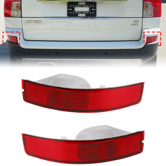 Volvo XC90 MK1 2007-2014 Left+Right Rear Tail Fog Light Reflector 30678970 31213647