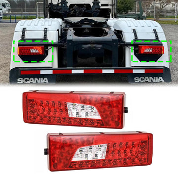 2003-2022 SCANIA R P G L S Series Trucks Pair LED Rear Lamps Left + Right 2380953 2380955