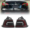 2017-2023 Tesla Model 3 / Model Y Left +Right Rear Tail Lamp LED Light 1077399-00 1077398-00-1