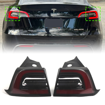 2017-2023 Tesla Model 3 / Model Y Left +Right Rear Tail Lamp LED Light 1077399-00 1077398-00